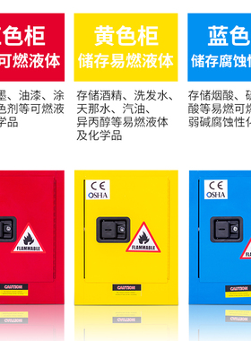 工业防爆柜化学品安全柜易燃易爆液体存放柜防火防爆柜12/45加仑