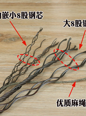 无锡通用电梯钢丝绳13 12 8 10mm粗限速器曳引绳厘半钢芯日立配件
