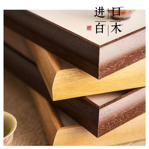 宋代美学荷气生财客厅装饰画禅意斗柜壁画新中式荷花茶室书房挂画 - 图3
