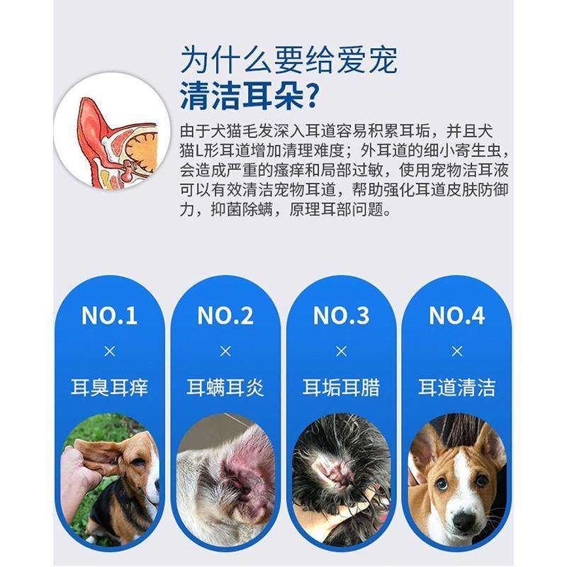 狗狗除螨专用药滴耳液中耳炎真菌猫犬通用软化耳屎宠物洗耳滴眼液,淘宝优惠券,粉丝福利购,淘宝优惠卷