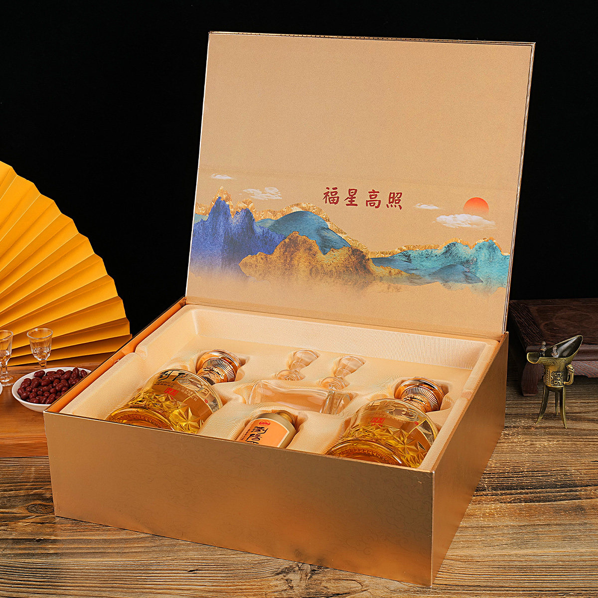 【送礼佳品】浏阳河 福星高照 500ml  52度  浓香型白酒