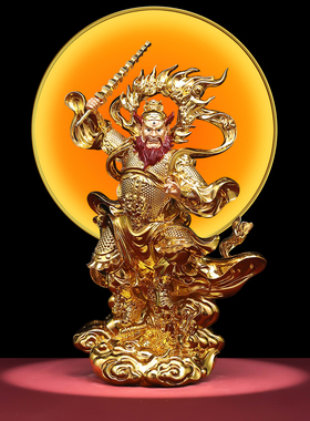 【贴真金佛像】王灵官像佛堂供奉
