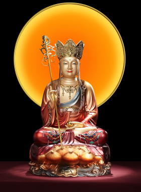 【佛友都在请】地藏王菩萨神像
