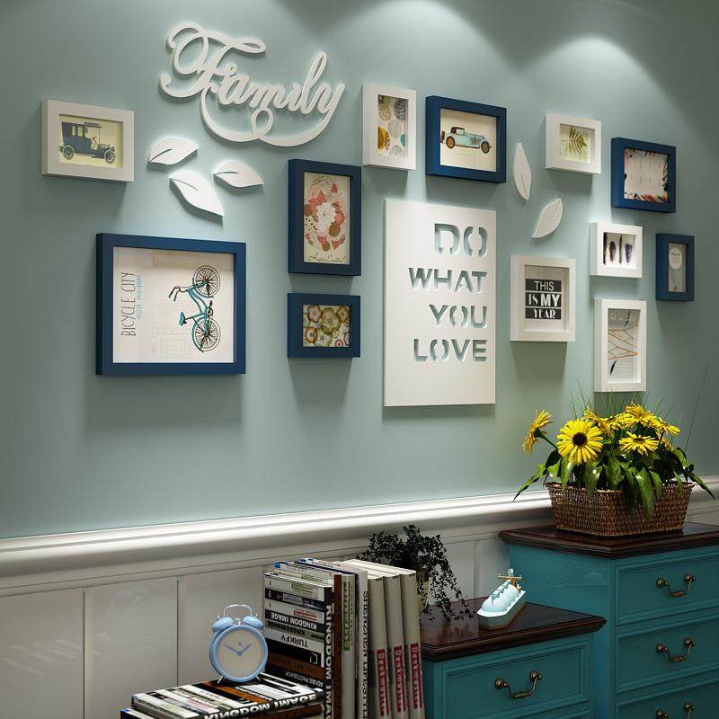 包邮田园/实木墙创意照片墙/相框墙,淘宝优惠券,粉丝福利购,淘宝优惠卷