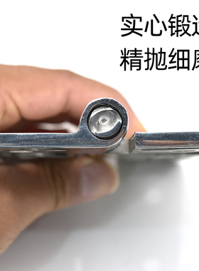 不锈钢合页304 加厚 重型工业合页铰链3寸75*50合叶活页4寸承重高