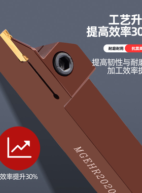 数控切槽刀杆 外圆切断刀排 MGEHR2020-3弹簧钢车床外径割槽 切刀