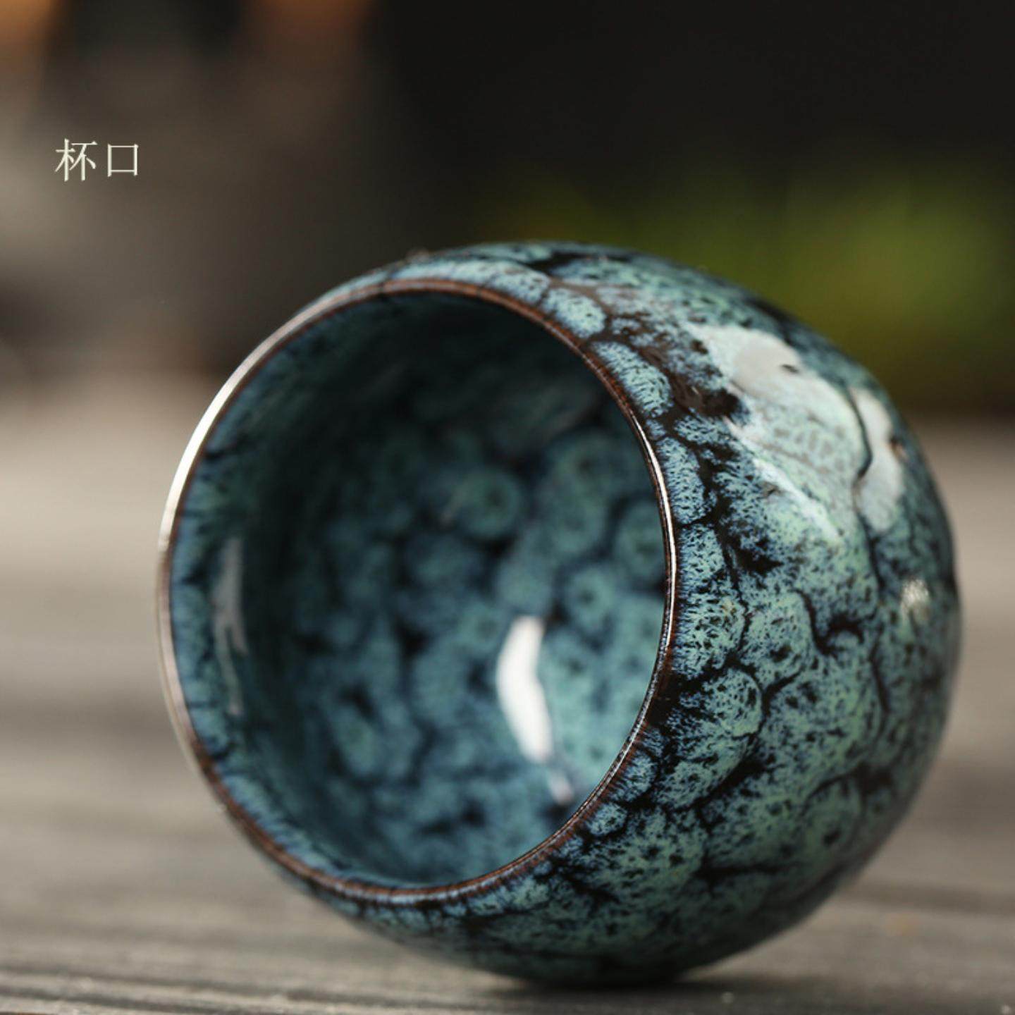 窑变茶杯陶瓷功夫茶具单杯天目釉建盏主人杯茶盏品茗杯蛋型小茶碗,淘宝优惠券,粉丝福利购,淘宝优惠卷