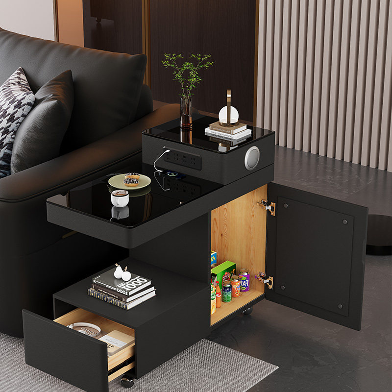 实木可移动茶几自动上水烧水壶一体茶台边几柜2025新款沙发侧边柜,淘宝优惠券,粉丝福利购,淘宝优惠卷