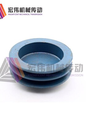 三角皮带轮 铸铁件 B型双槽 B2-64 70 80 90 100 114 120 130-400