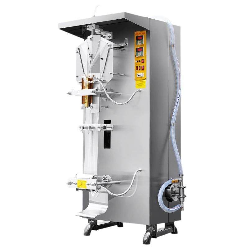 全自动袋装水包装机牛奶酱油醋包装设备PE膜饮用水灌装机量大,淘宝优惠券,粉丝福利购,淘宝优惠卷