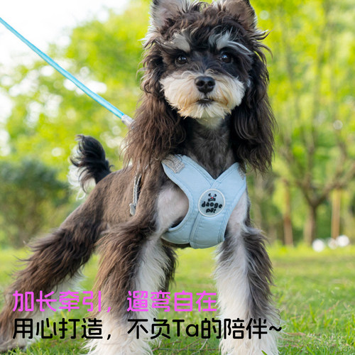 新西兰宠物牵引绳背心式狗狗胸背带反光狗狗牵引绳宠物用品 X392 - 图2