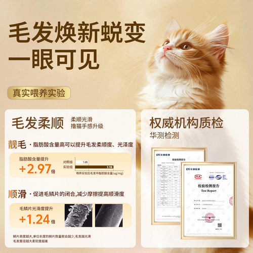 宠洽冻干全价生骨肉鸡肉无谷猫咪零食主食美毛排毛幼猫成猫猫粮 - 图3