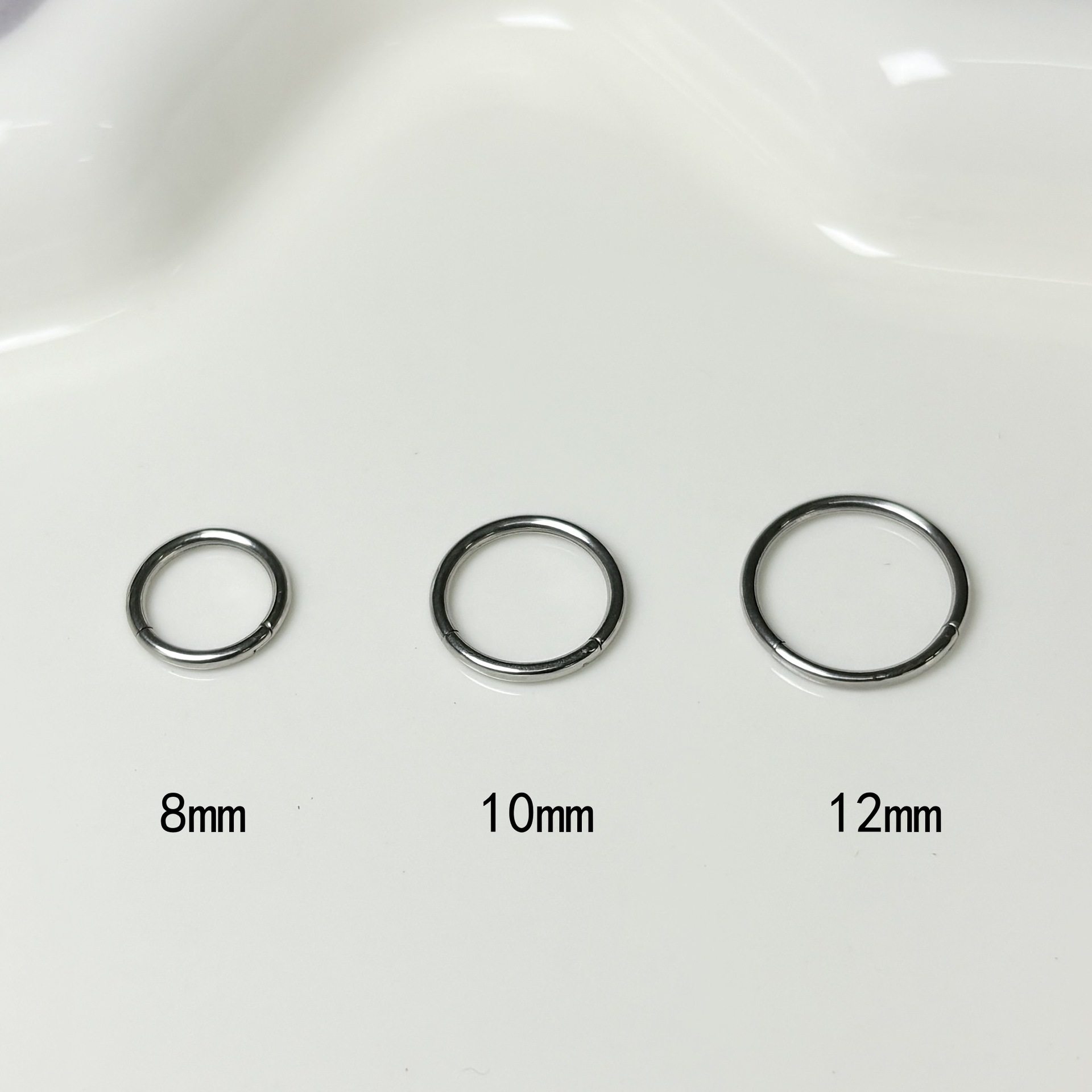 唇环缝圈卡扣式耳骨环素圈唇钉鼻钉环小众辣妹穿刺饰品,淘宝优惠券,粉丝福利购,淘宝优惠卷