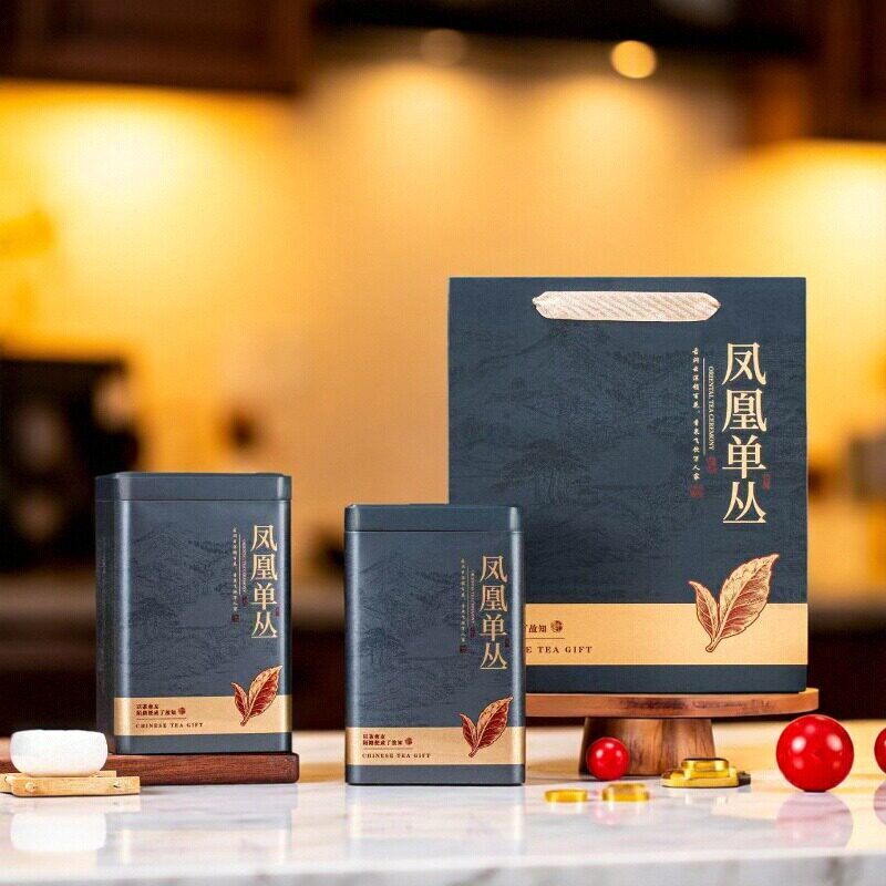 【礼盒装】蜜兰香潮州凤凰单丛茶高山清香型单枞茶叶礼盒装(文