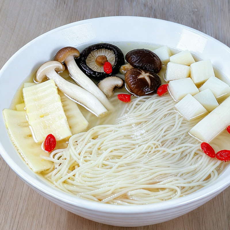 柏盛礼盒装淮山面非油炸箱装健康面条杂粮面条营养面家庭装细面条