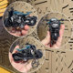 ທ່າອ່ຽງສ້າງສັນ Rebound Harley Motorcycle Doll Cartoon Car Exquisite Bag Small Gift Pendant Keychain