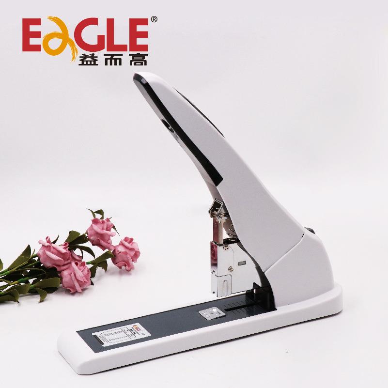 Yiergao all-steel large labor-saving stapler thick-layer 200-page heavy-duty stapler for office financial files