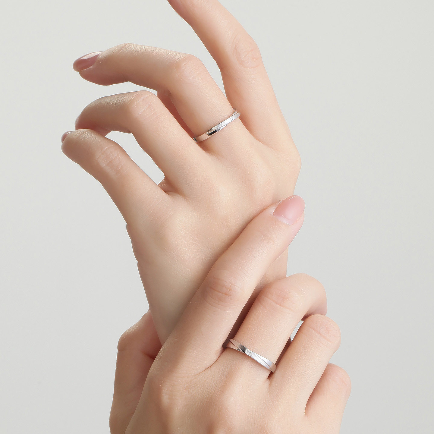 Ming brand classic couple rings