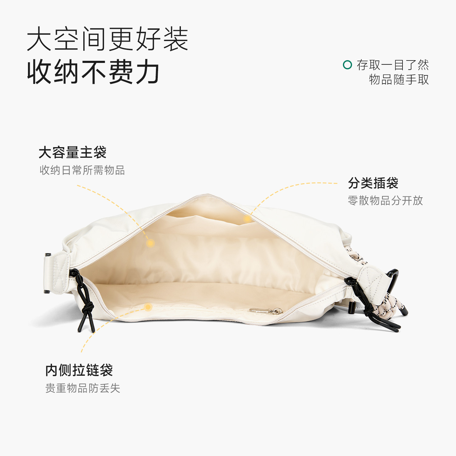 Hot style new crossbody bag for women versatile commuter bag women's bag