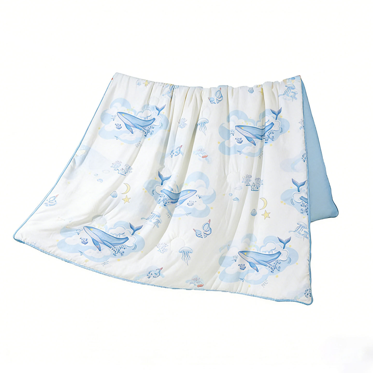 婴儿宝宝夏凉被儿童凉感被空调被四季被幼儿园学生单人宿舍被芯