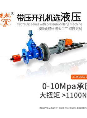 不停输带压开孔机 带压传动匀速切削 先机XJZYDN50-200