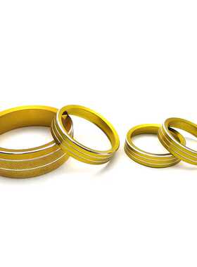 适用于吉14-18普自由光Cherokee中控空调音响旋钮 内饰个性4件套