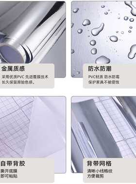 光面广告灯箱反光膜  加厚背光源导光膜 银色反光材料镀铝膜