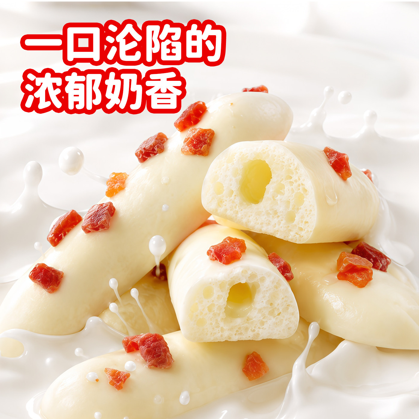 少昔牧场烤酸奶内蒙草原烤奶条奶片奶皮奶棒休闲零食儿童乳制品