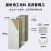 Oppein mother and baby special painted solid wood composite bedroom door