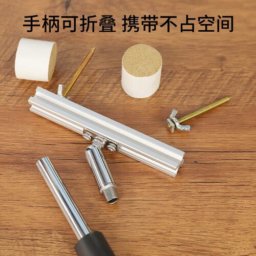 可调节手持排灸架艾灸架多穴位家用艾柱艾条养生馆手拿连灸排针夹 - 图1