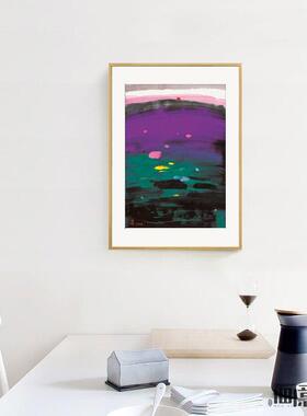 吴冠LYD中水墨画江南水饰乡装修壁画酒楼民缩饭店墙客挂画厅内室