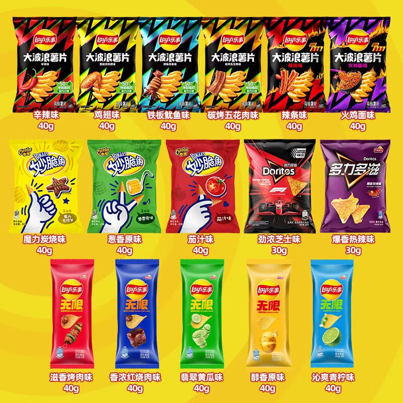 乐事无限多力多滋零食大礼包