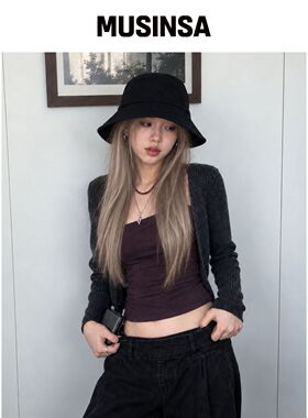 ARTISTWEAR Omoi圆领西装外套黑色 MUSINSA韩国官网直邮进口