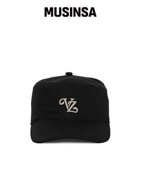 VARZAR LEAF VZ 单色图案 Twill 盒子帽 黑色 MU韩国官网直邮进口