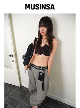 MUWM 双扣皮带 Twin Buckle Belt (黑色) MUSINS韩国官网直邮进口