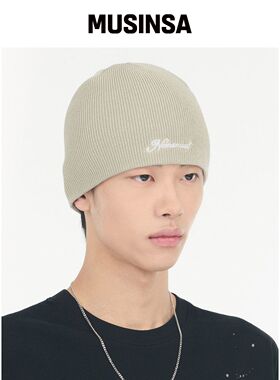 NOMANUAL NM VENT BEANIE - 米色 MUSINSA韩国直邮官方正品