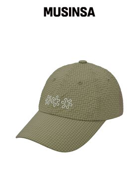 LMR SIMPLE MotiF刺绣轻便棒球帽 KHAKI MUSINSA韩国官网直邮进口