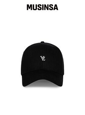 VARZAR VZ 简约logo棒球帽 黑色 MUSINSA韩国直邮官方正品