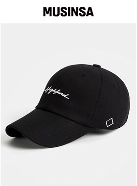 PLATEAU HIGHLAND CAP 黑色 MUSINSA韩国官网直邮进口