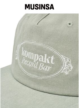 KOMPAKT RECORD BAR KRB 5panel 椭圆狮子帽 -  韩国官网直邮进口