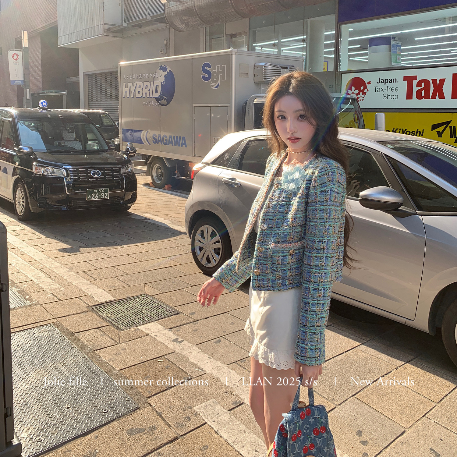 你的懒懒llan【京都假日】正肩袖舒适透气短款蕾丝衬衫+半裙套装,淘宝优惠券,粉丝福利购,淘宝优惠卷