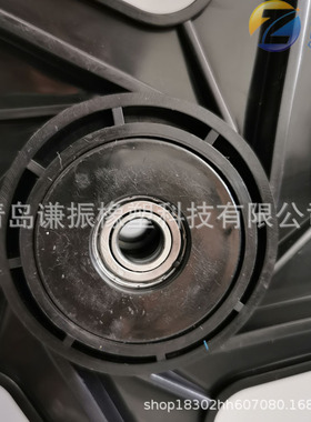 20寸塑料轮毂20x1.95实心PU轮胎宠物拖车轮子