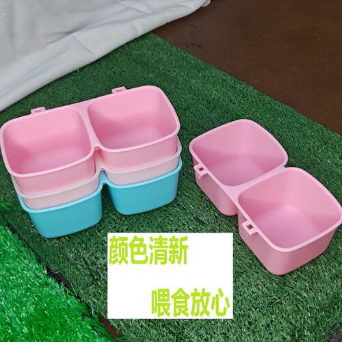 航空箱水碗宠物笼悬挂防打翻大容量猫狗专用猫笼猫碗悬挂式二合一 - 图0