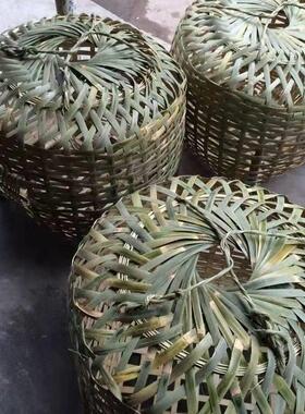 竹鸡笼纯手工竹制品养鸭鸟笼湖南农家纯竹子制作经久耐用竹编笼子