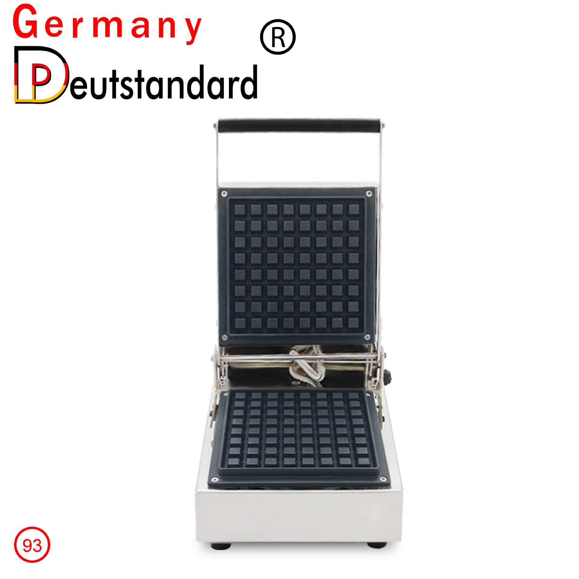 Waffle machine deep grid four-piece lattice cake machine commercial scone electromechanical pan new power snack equipment np93