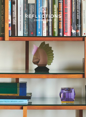 Reflections Copenhagen反射哥本哈根马年收纳书架水晶马形书立