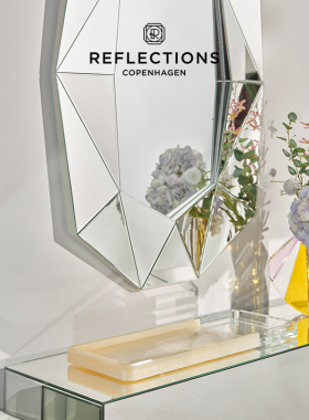 Reflections Copenhagen反射哥本哈根收纳置物装饰北欧水晶托盘