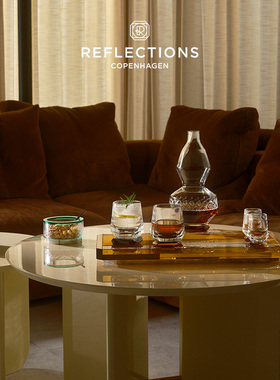 Reflections Copenhagen反射哥本哈根透明水晶碗缟玛瑙碗