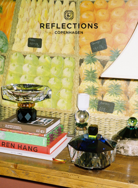 Reflections Copenhagen反射哥本哈根丹麦桌面摆件果盘果篓水晶碗