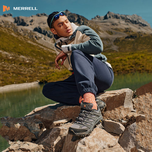 Merrell/迈乐女款MOAB3 GTX防水白灰黑徒步鞋V底防滑耐磨防撞鞋 - 图3